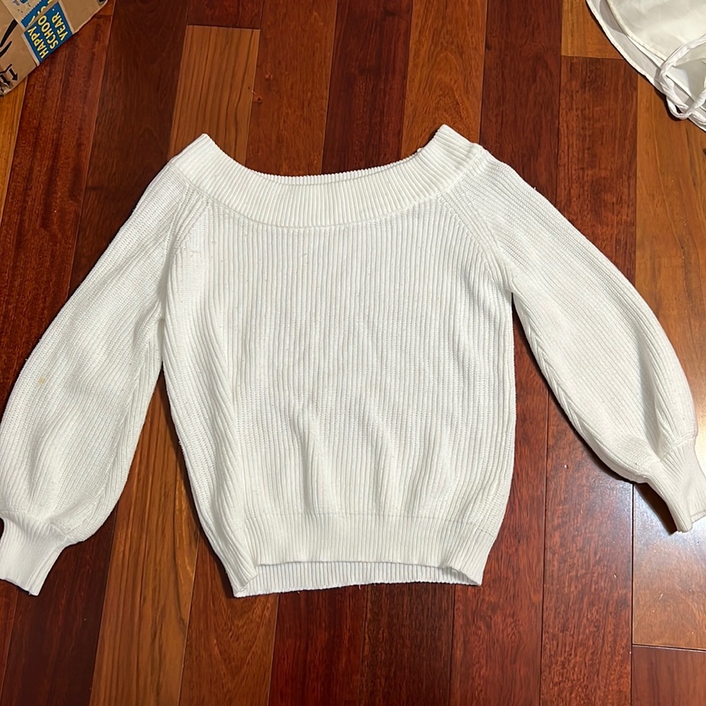 White sweater